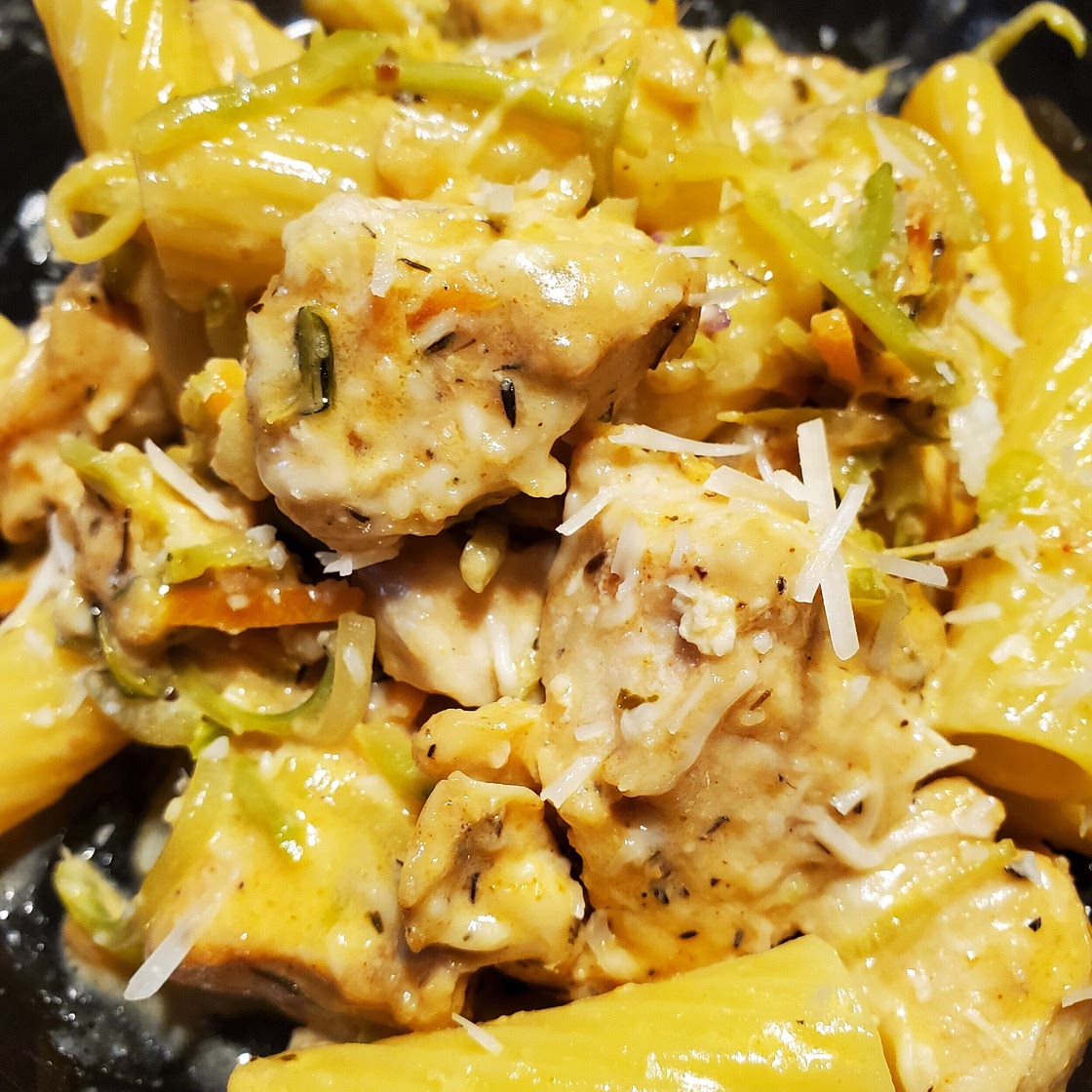 Creole Chicken Rigatoni — Spicin' and Dicin'