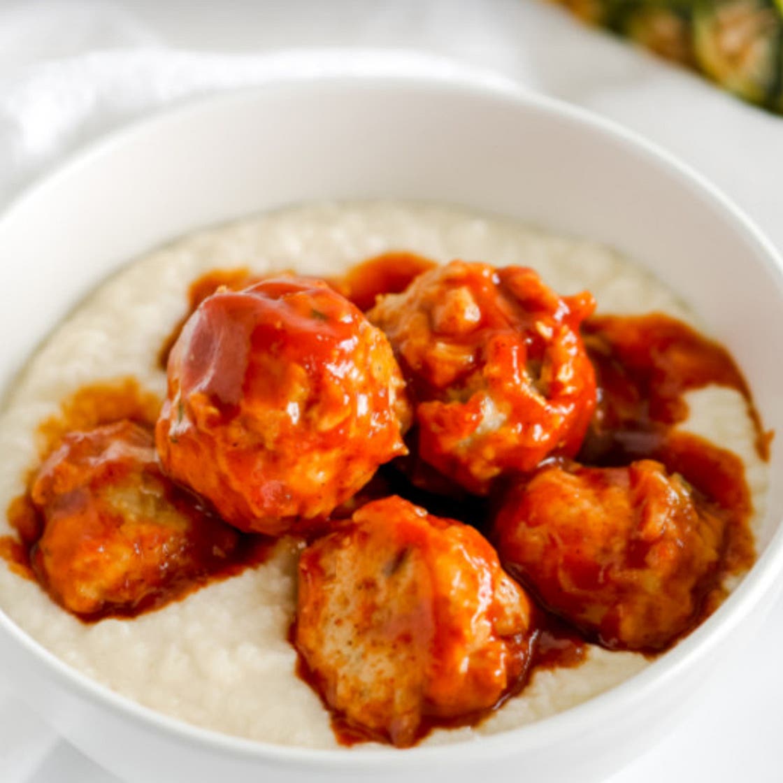 Smokey Mequite Meatballs