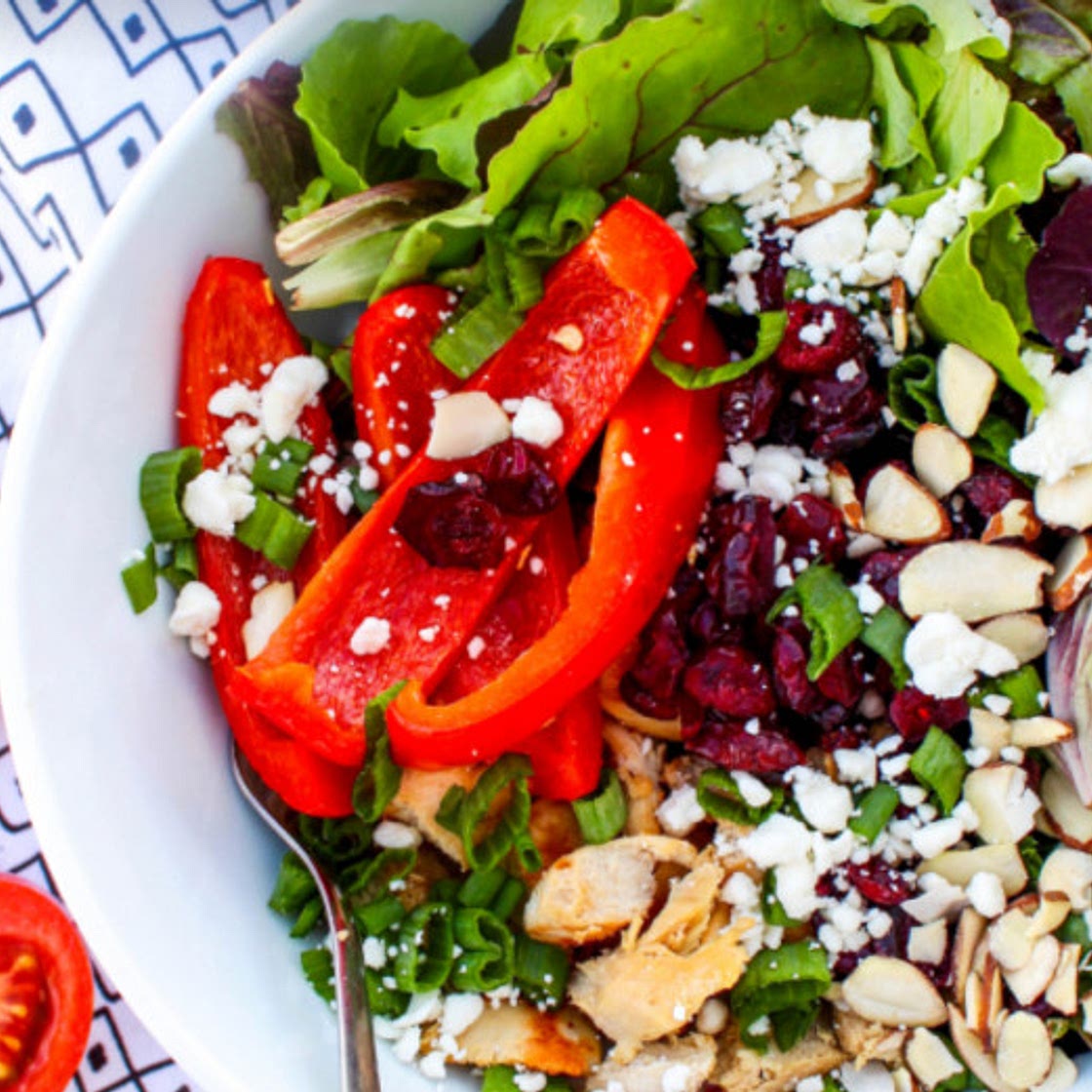 Zesty Spring Chicken Salad Jar