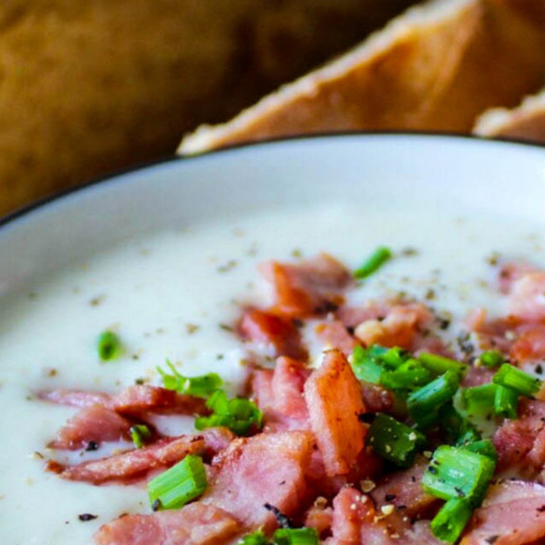 Roasted Cauliflower Soup