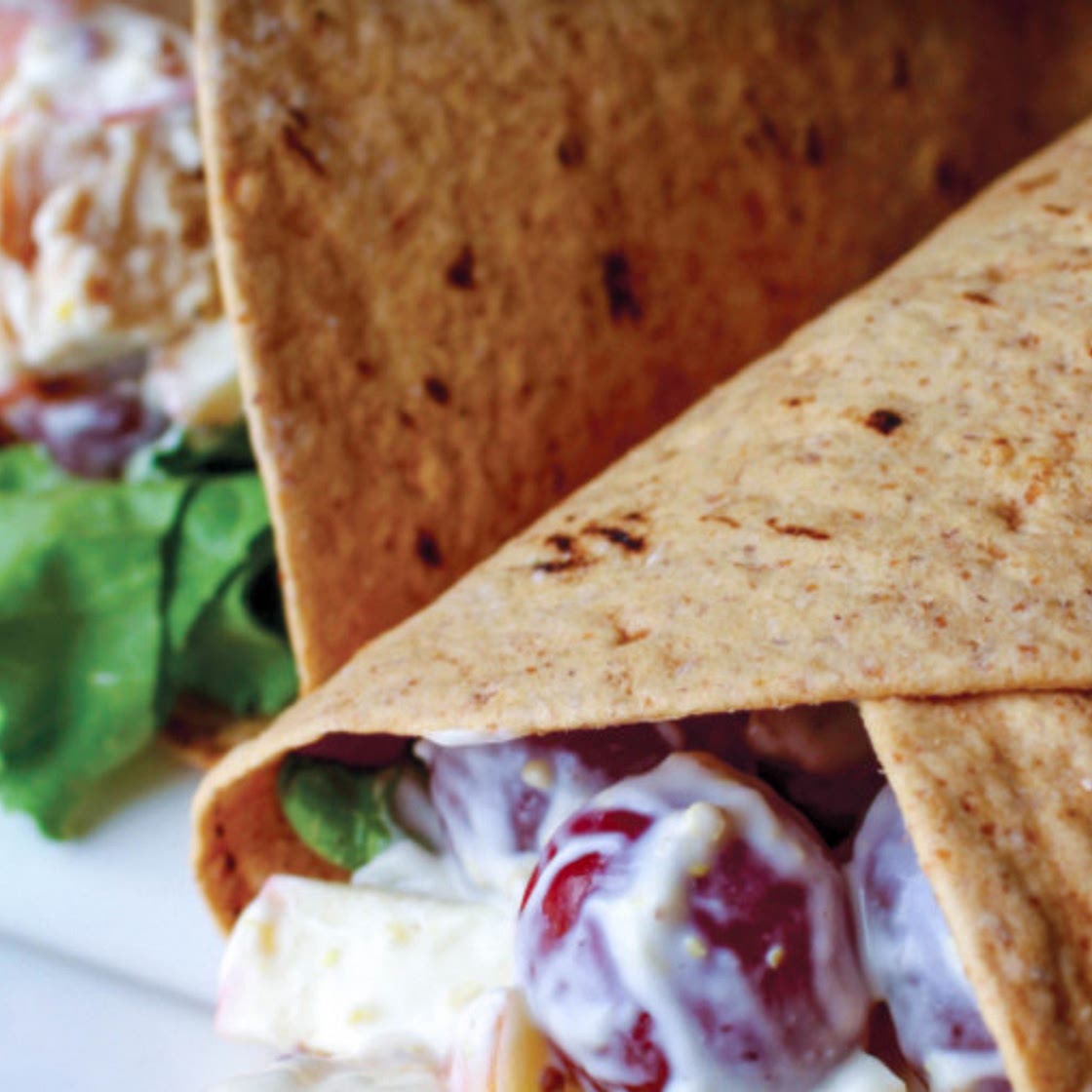 Waldorf Chicken Salad Wrap