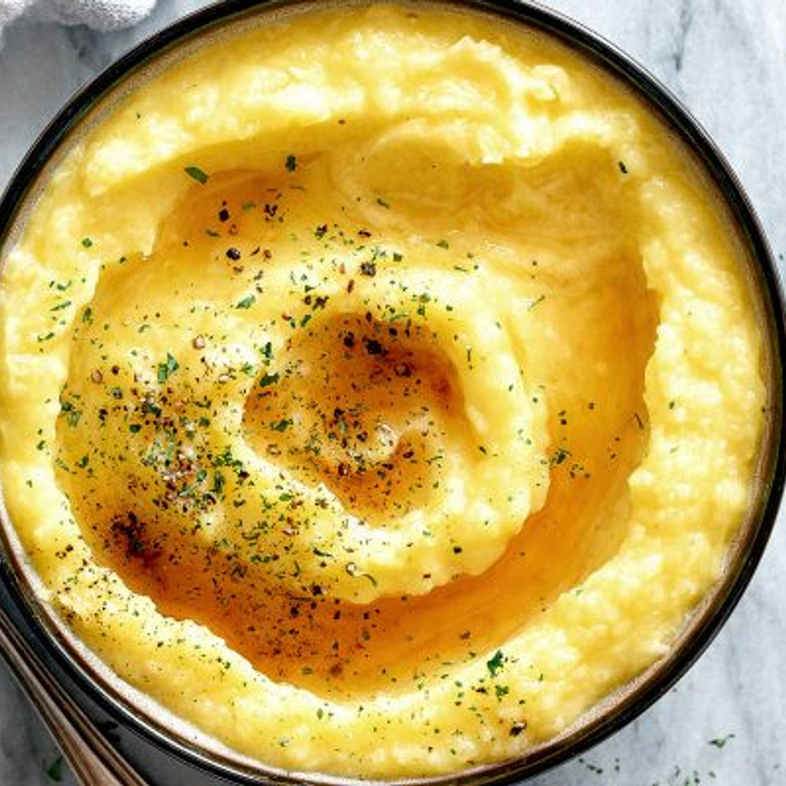 Parmesan Mashed Spaghetti Squash