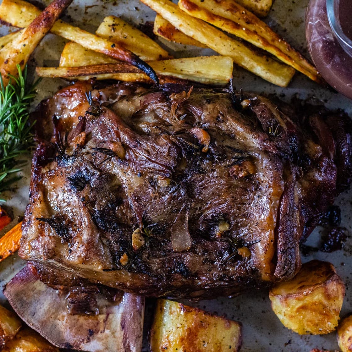 Slow Cooker Lamb Shoulder