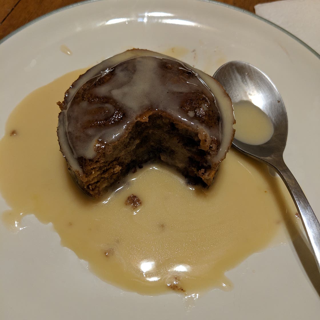 Pressure Cooker Sticky Toffee Pudding