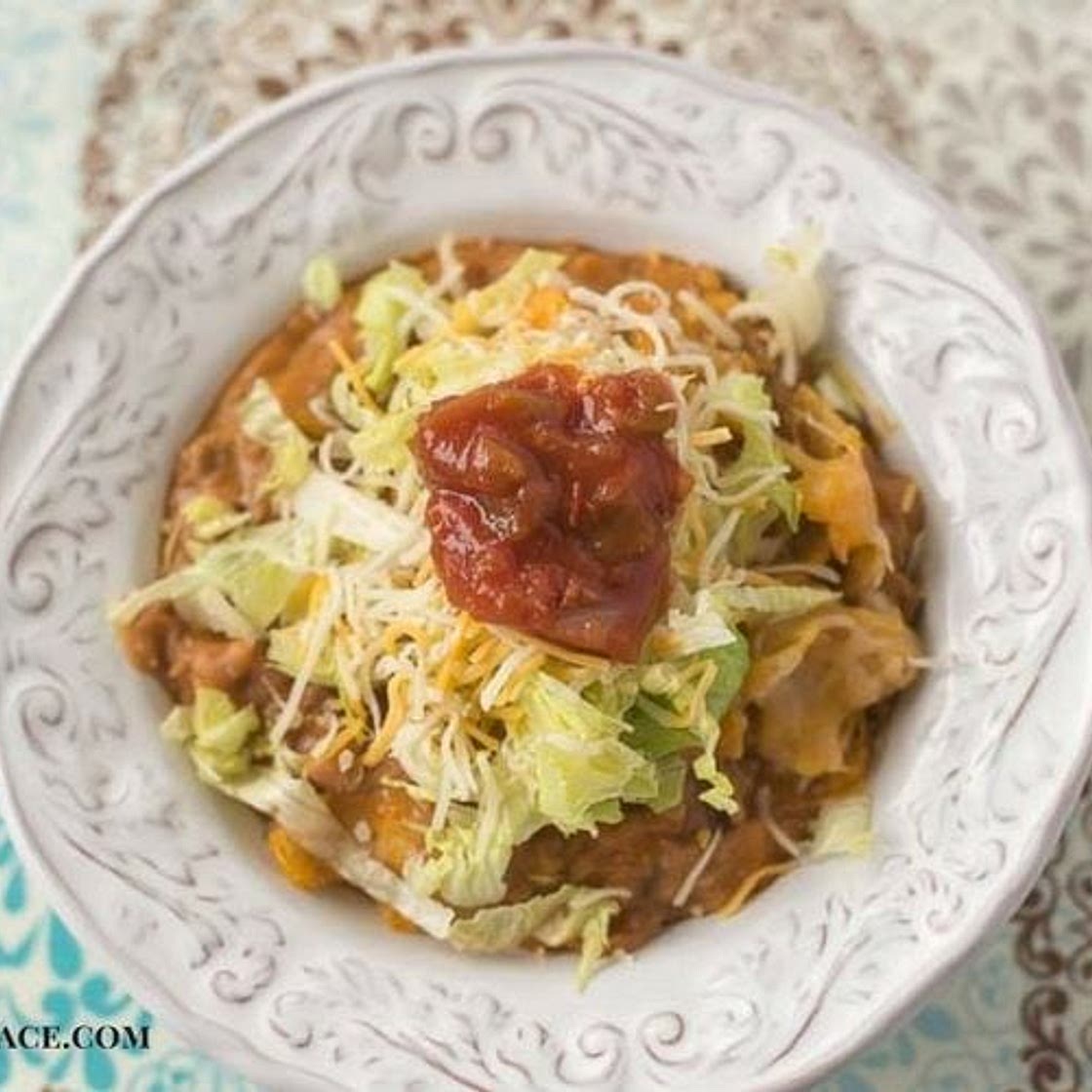 Cheesy Frito Taco Casserole