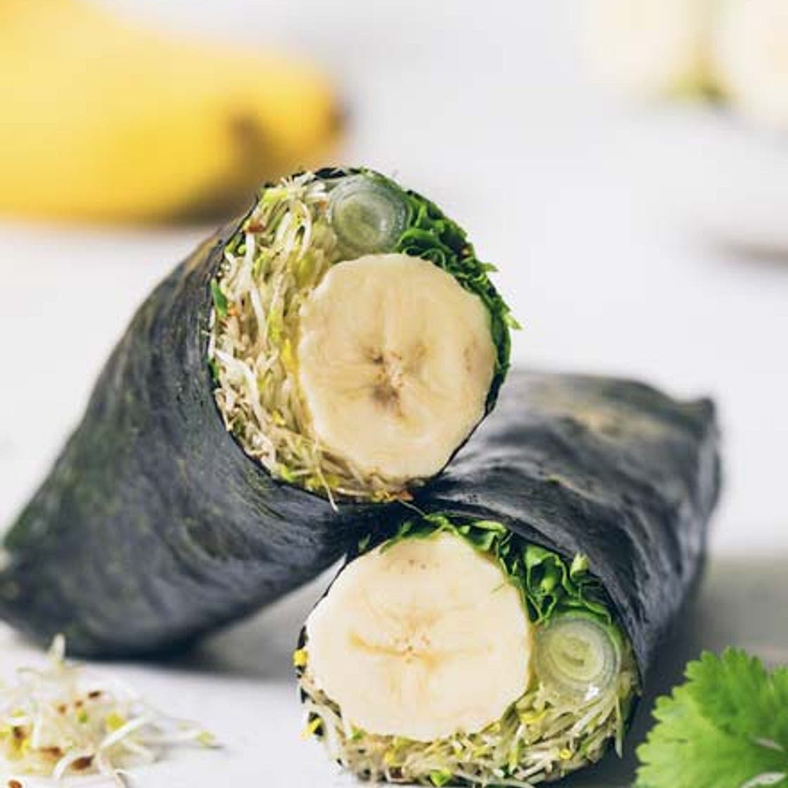 Banana Nori Wraps