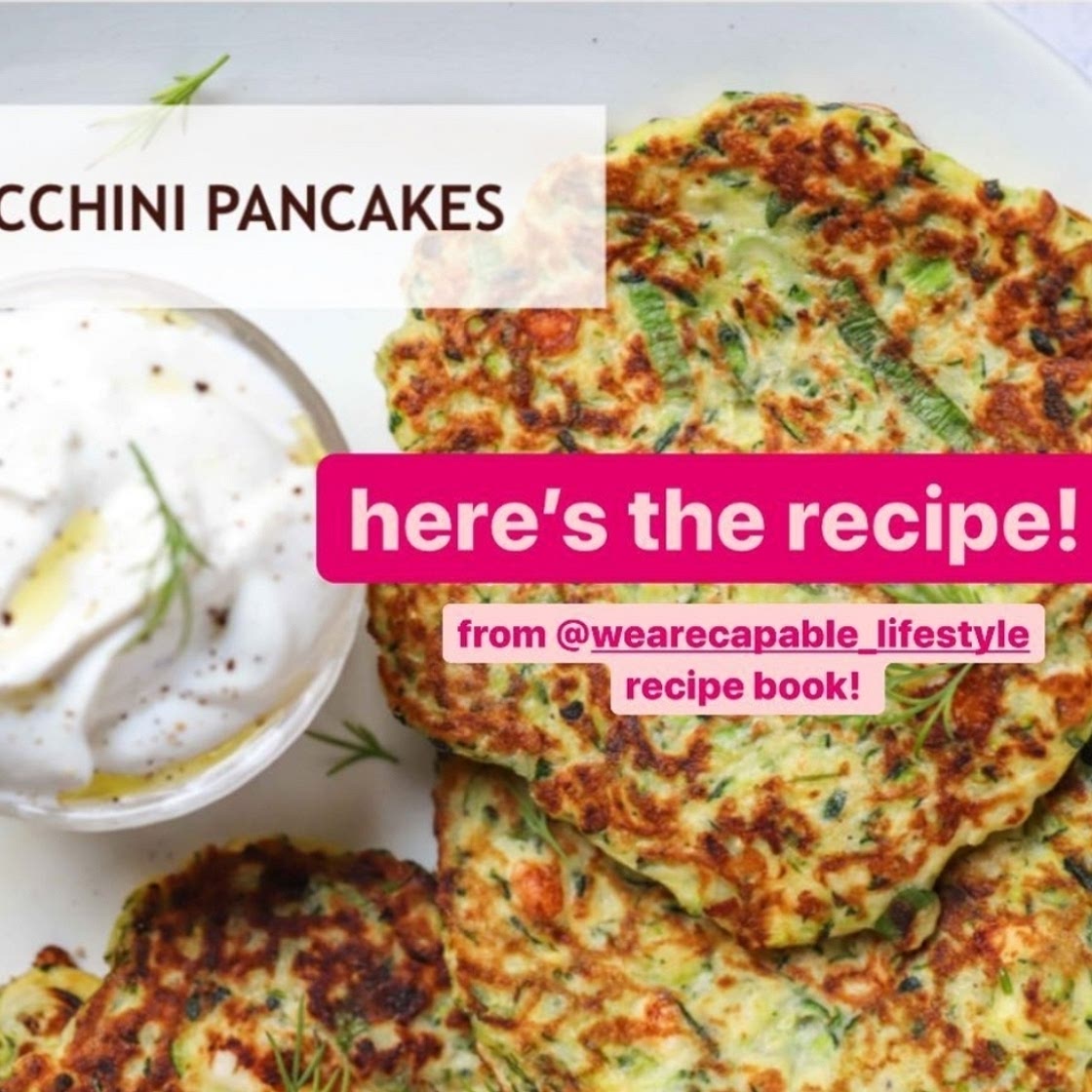 ZUCCHINI PANCAKES