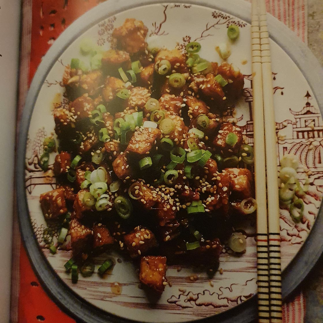 HOISIN-GLAZED TEMPEH
