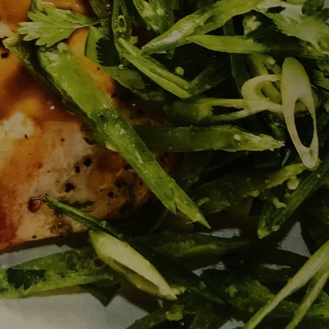 Coconut Chicken Cutlets with Spring Pea Salad