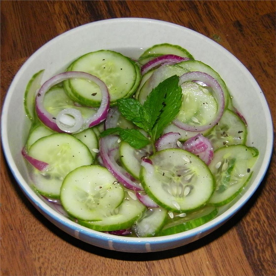 Sweet and Tangy Thai Cucumber Salad