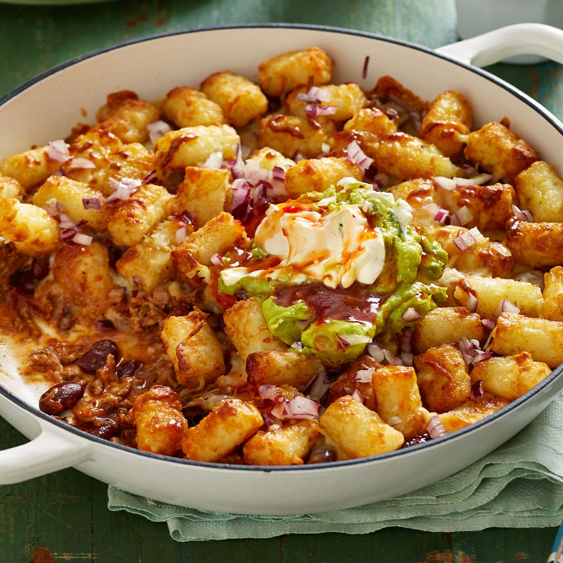 Potato gem nachos