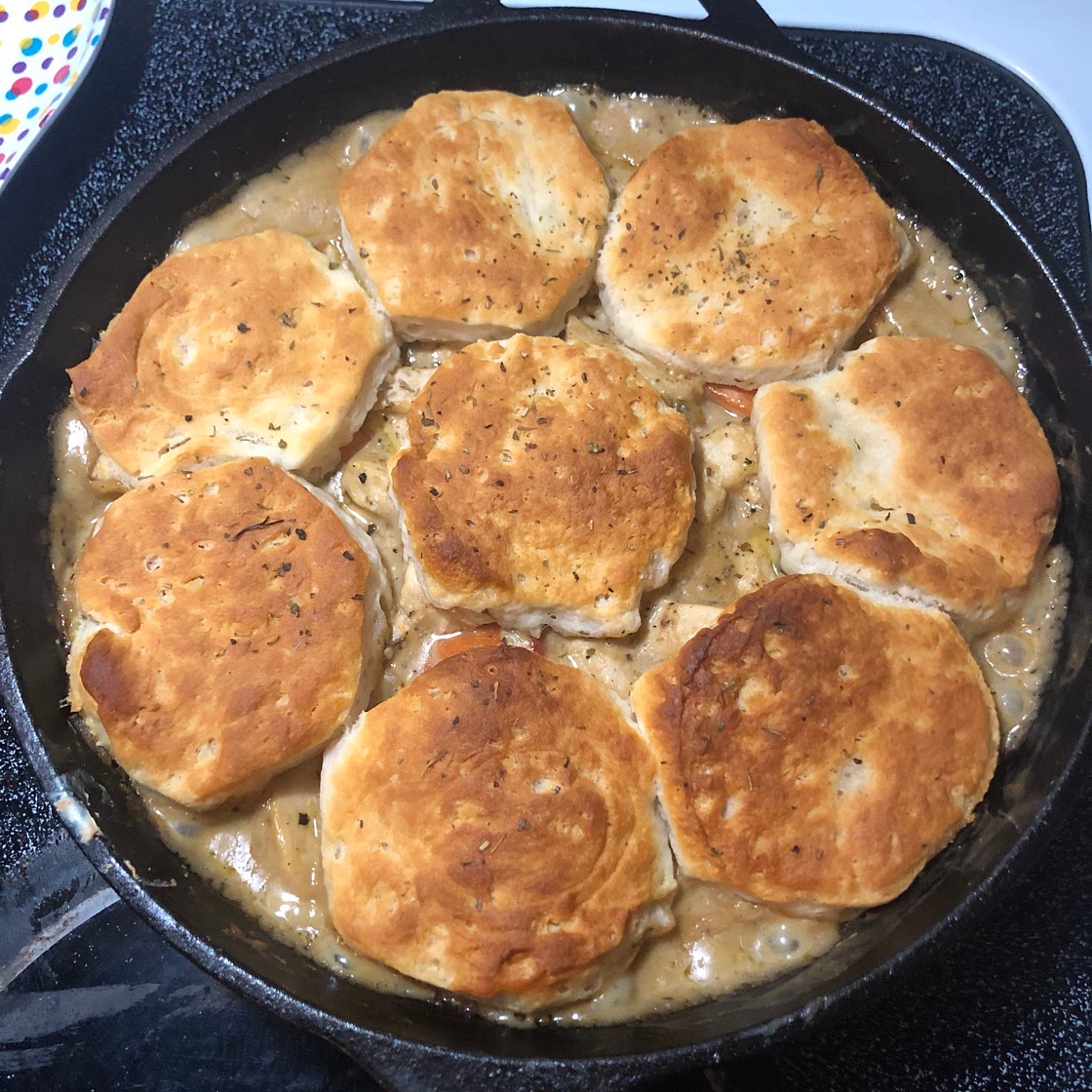 Chicken and Biscuit Pot Pie