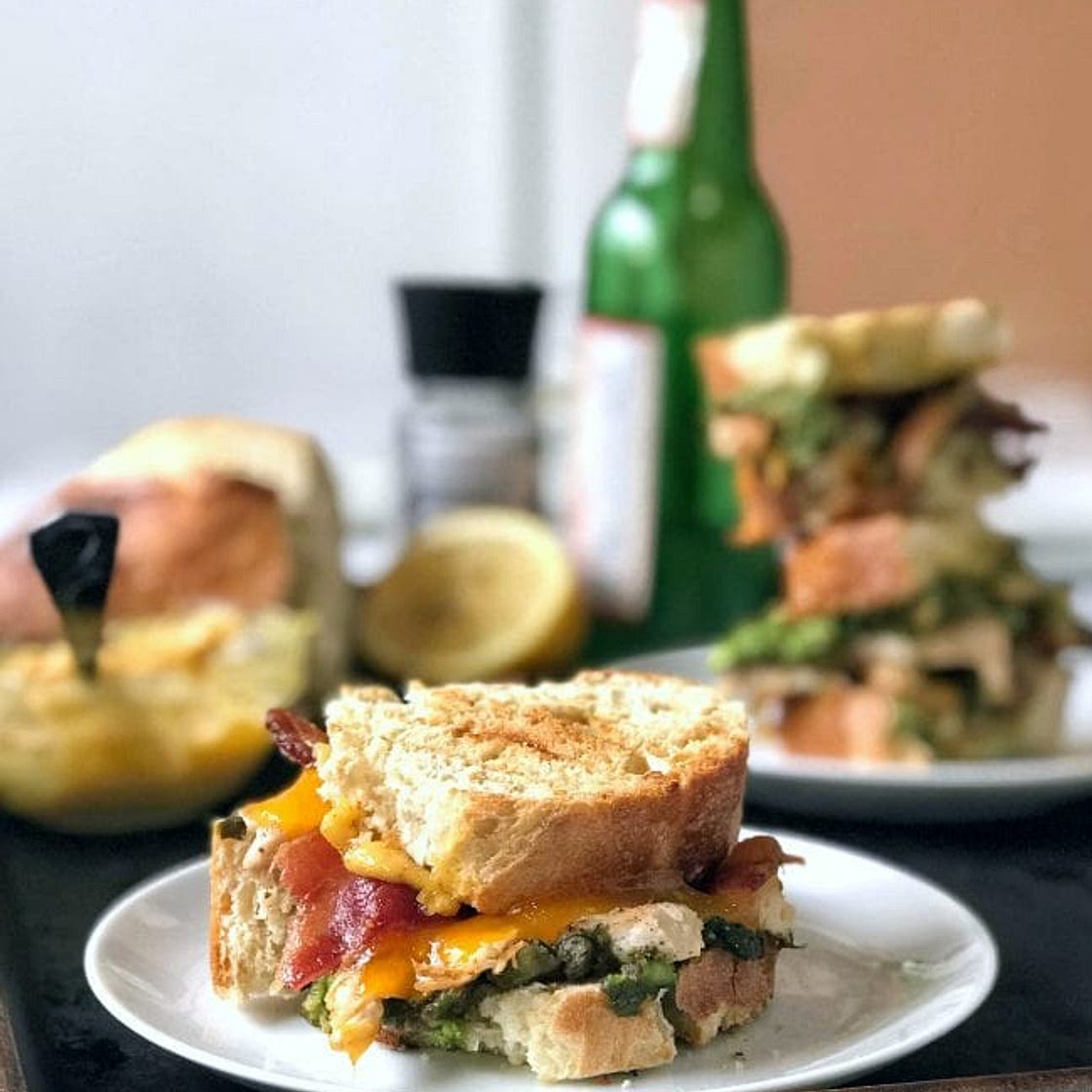 Chipotle Chicken Panini Sandwich (Panera Bread Copycat)