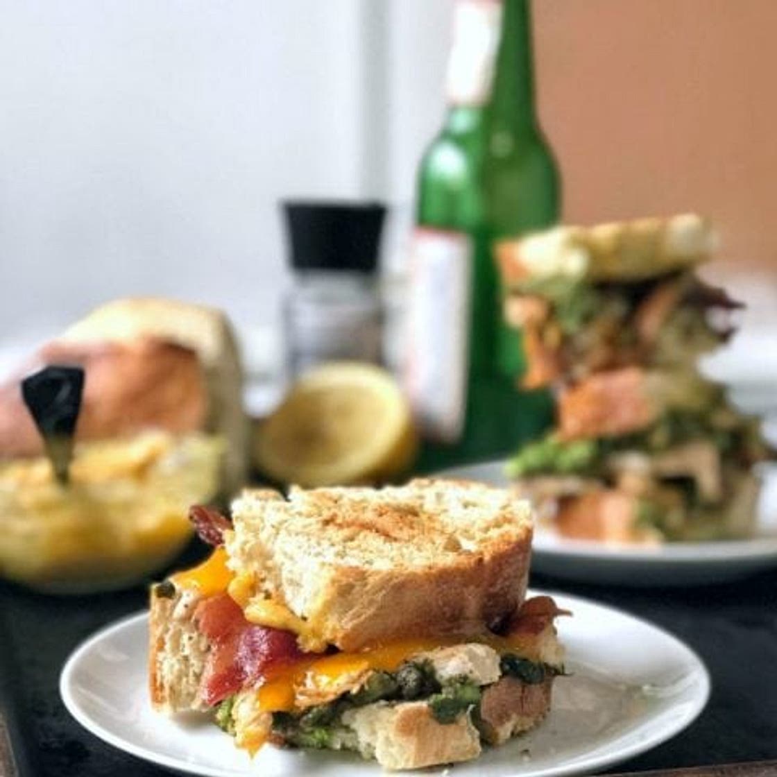 Chipotle Chicken Panini Sandwich (Panera Bread Copycat)