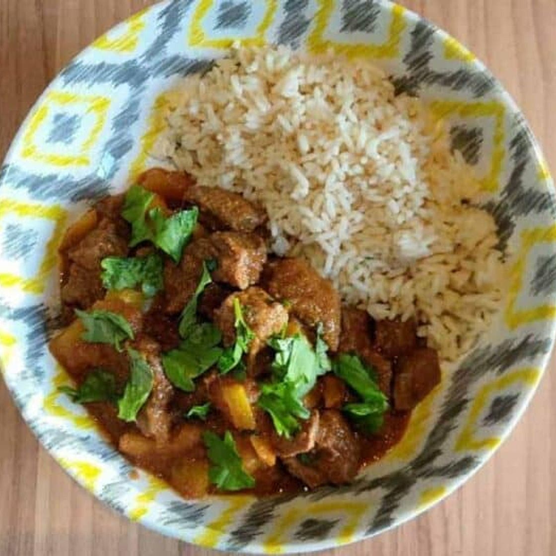 Moroccan Style Beef Curry