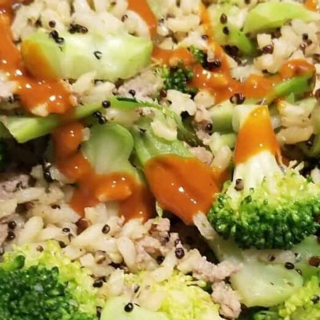 Turkey, Rice & Veggie Skillet Meal
