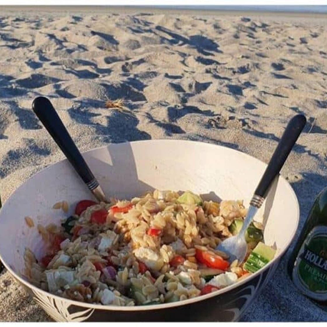 Feta Orzo Salad