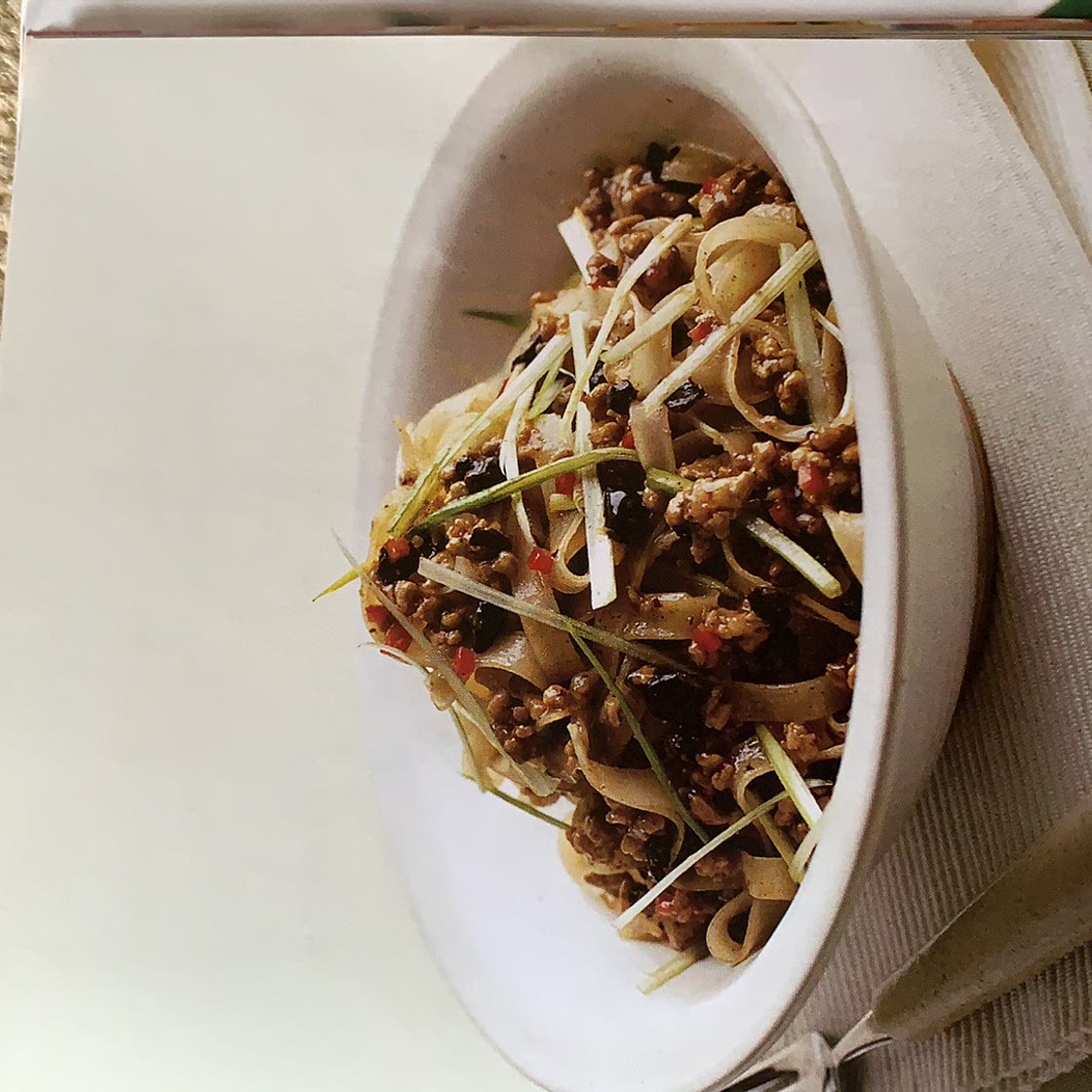 Noodles with Black Bean Pork