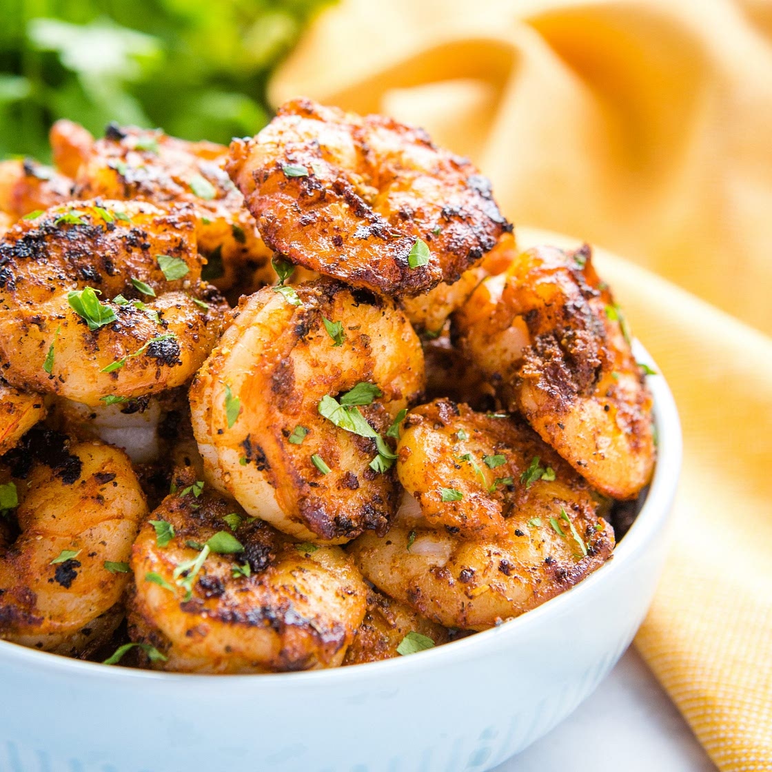 Knock Your Socks off Shrimp (on Couscous)