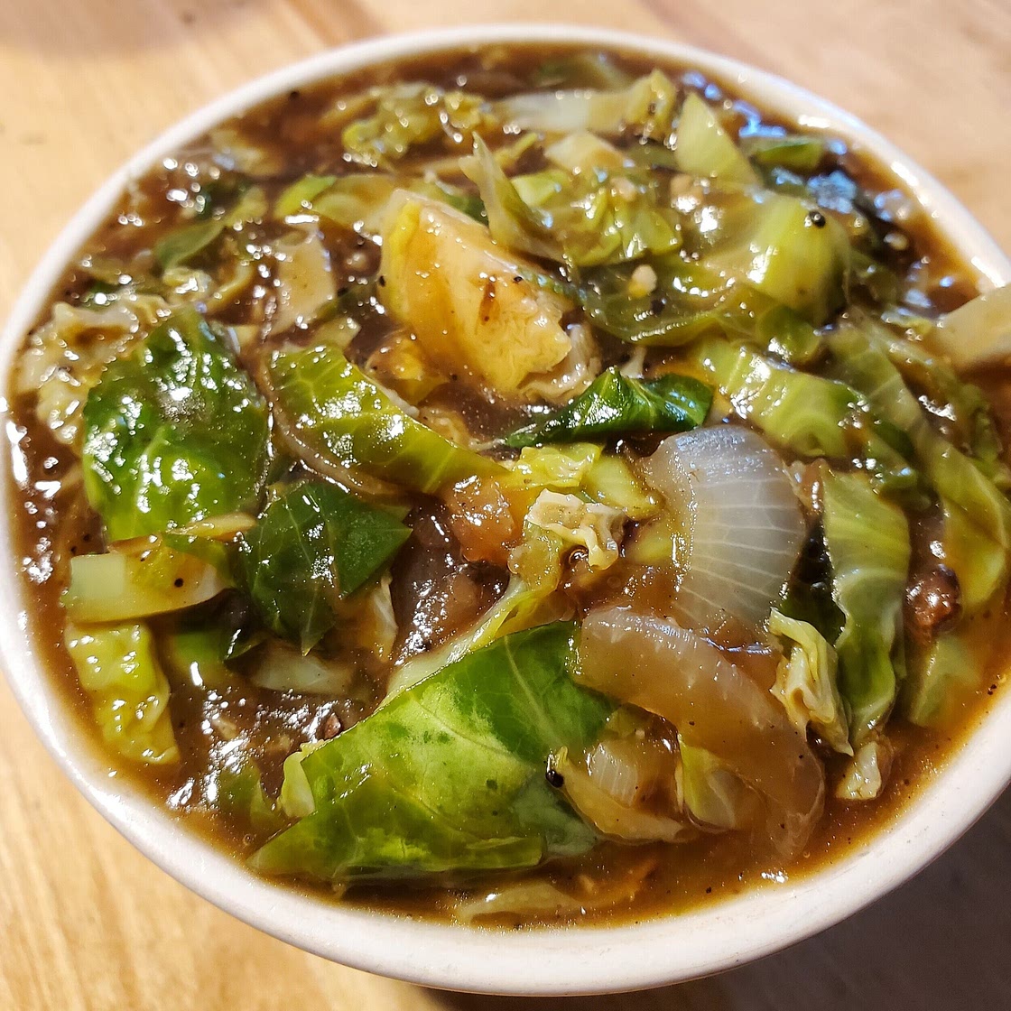 Onion-Brussell Gravy — Spicin' and Dicin'