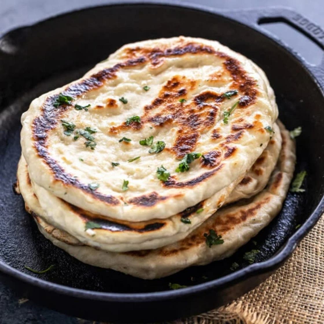 Vegan Naan - Cook With Manali