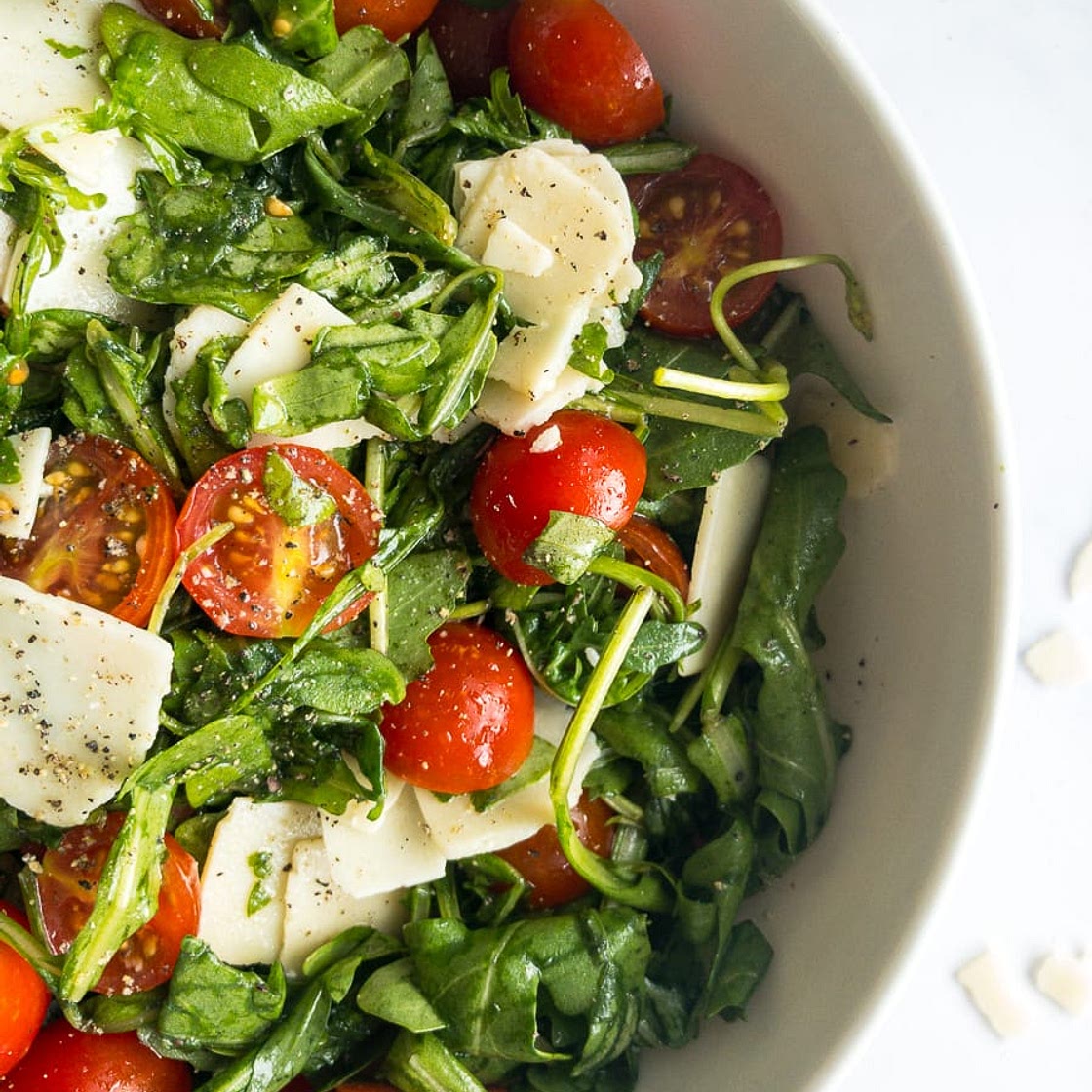 Arugula Salad with Lemon Dressing