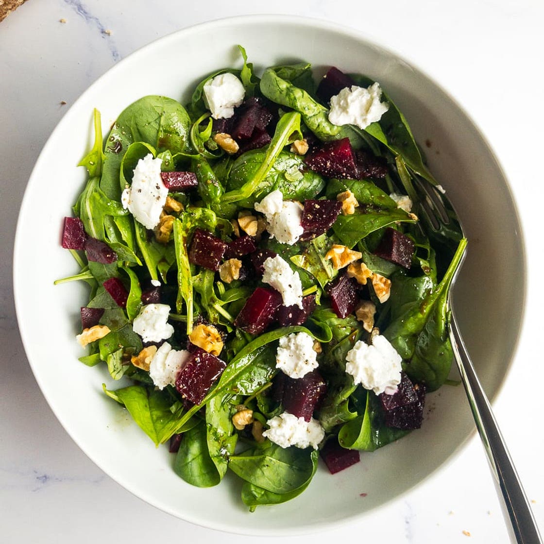 Beet and Goat Cheese Salad