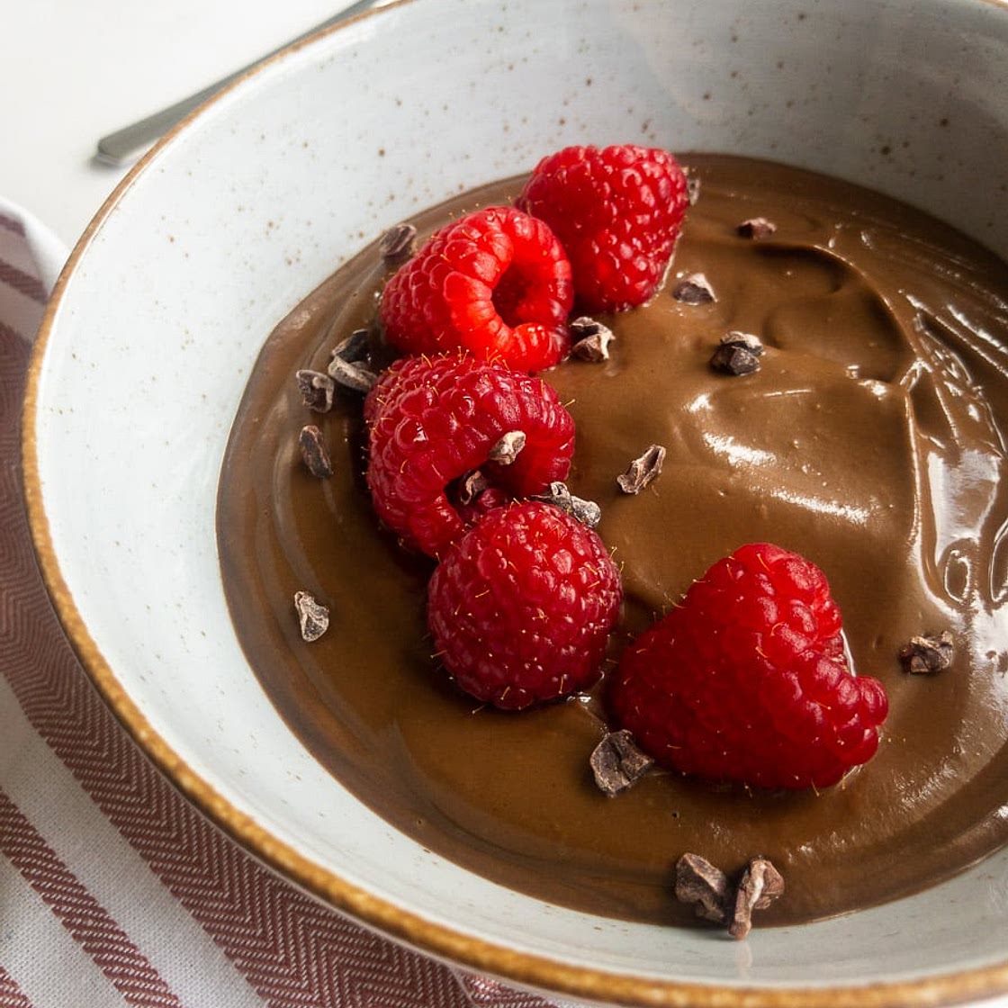 Creamy Chocolate Avocado Pudding