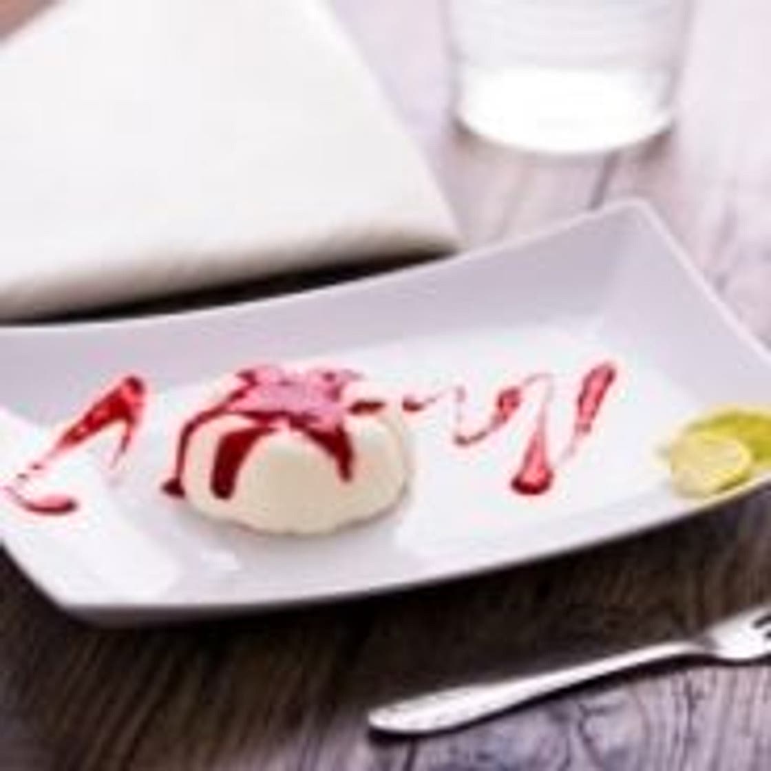 Jijona nougat panna cotta