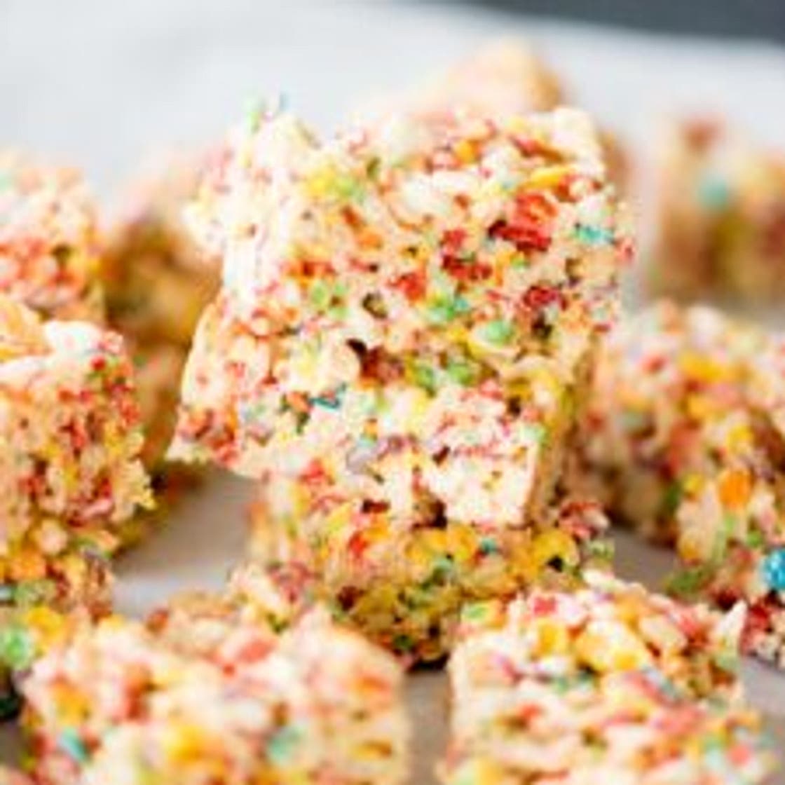 Fruity Pebbles Rice Krispie Treats