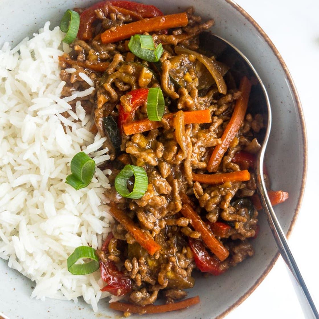 Ground Beef Stir Fry