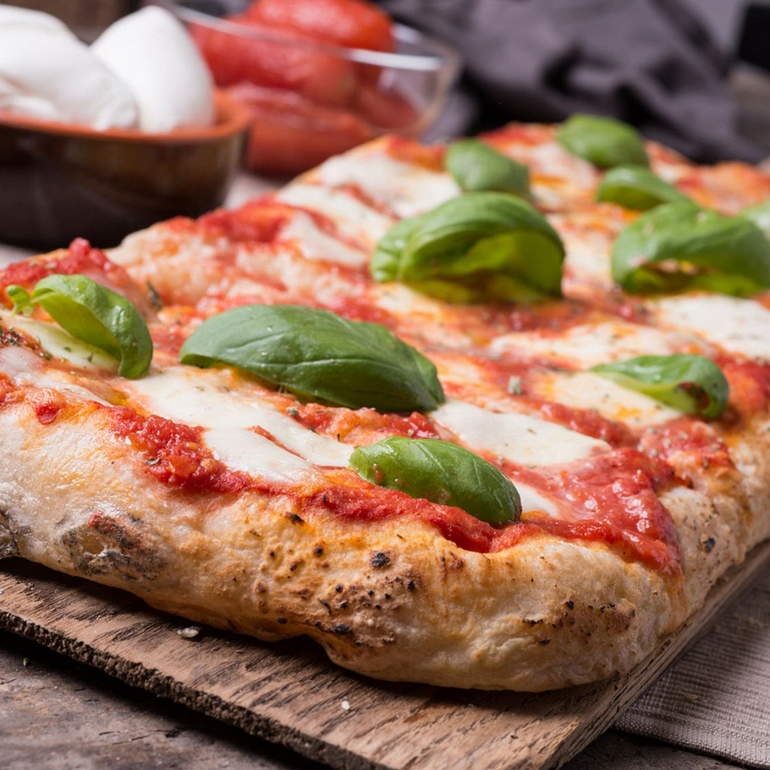 Pizza in teglia senza glutine