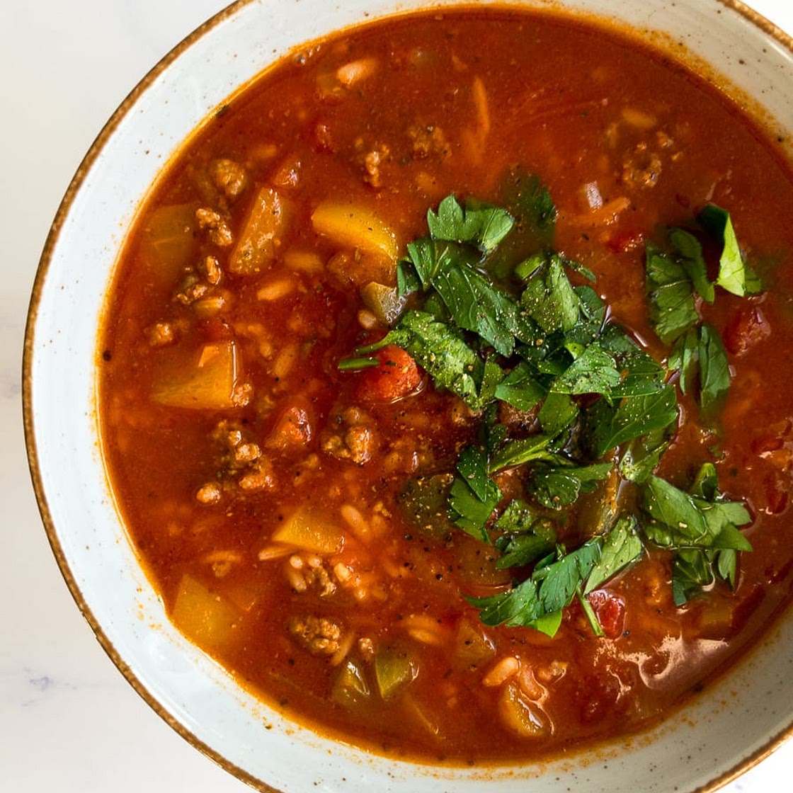 Stuffed Pepper Soup