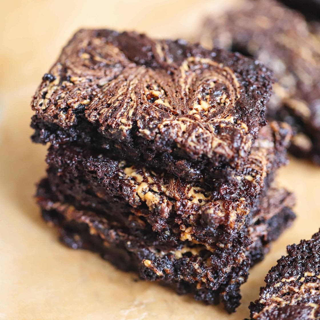 Flour-less PB Brownies