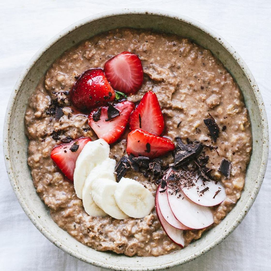 Creamy Chocolate Porridge - The Gut Health Doctor