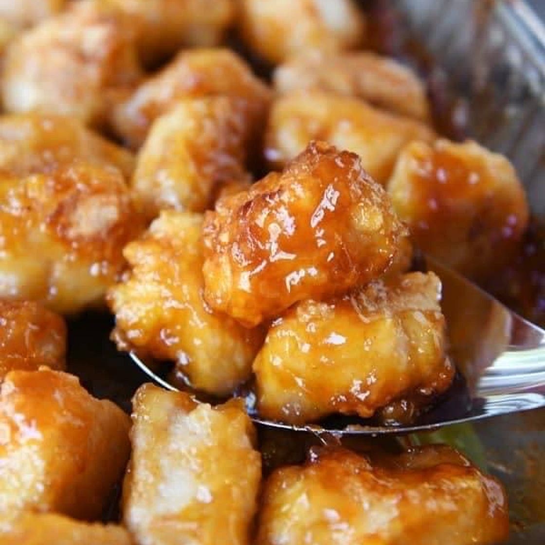 Baked sweet and sour chicken