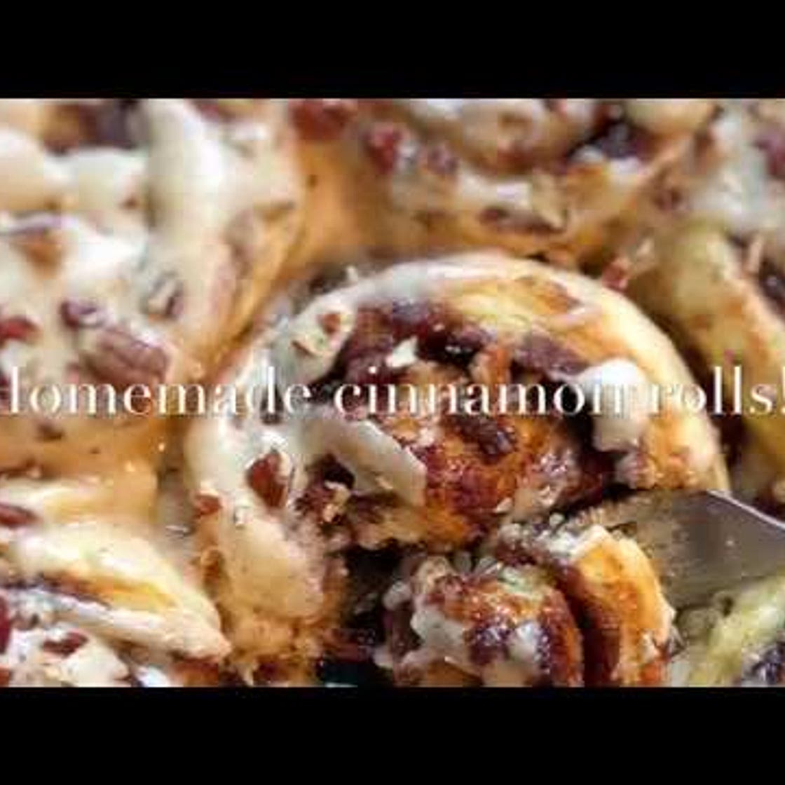 HOMEMADE CINNAMON ROLLS w/ BROWNED BUTTER CREAM CHEESE FROSTING!!!