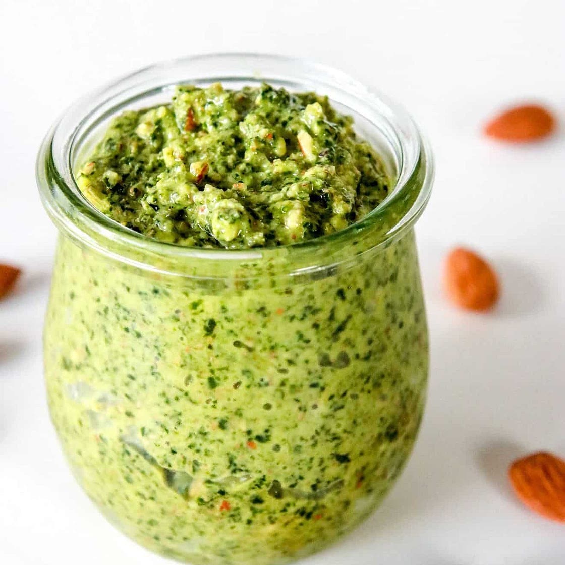 Vegan Almond Kale Pesto