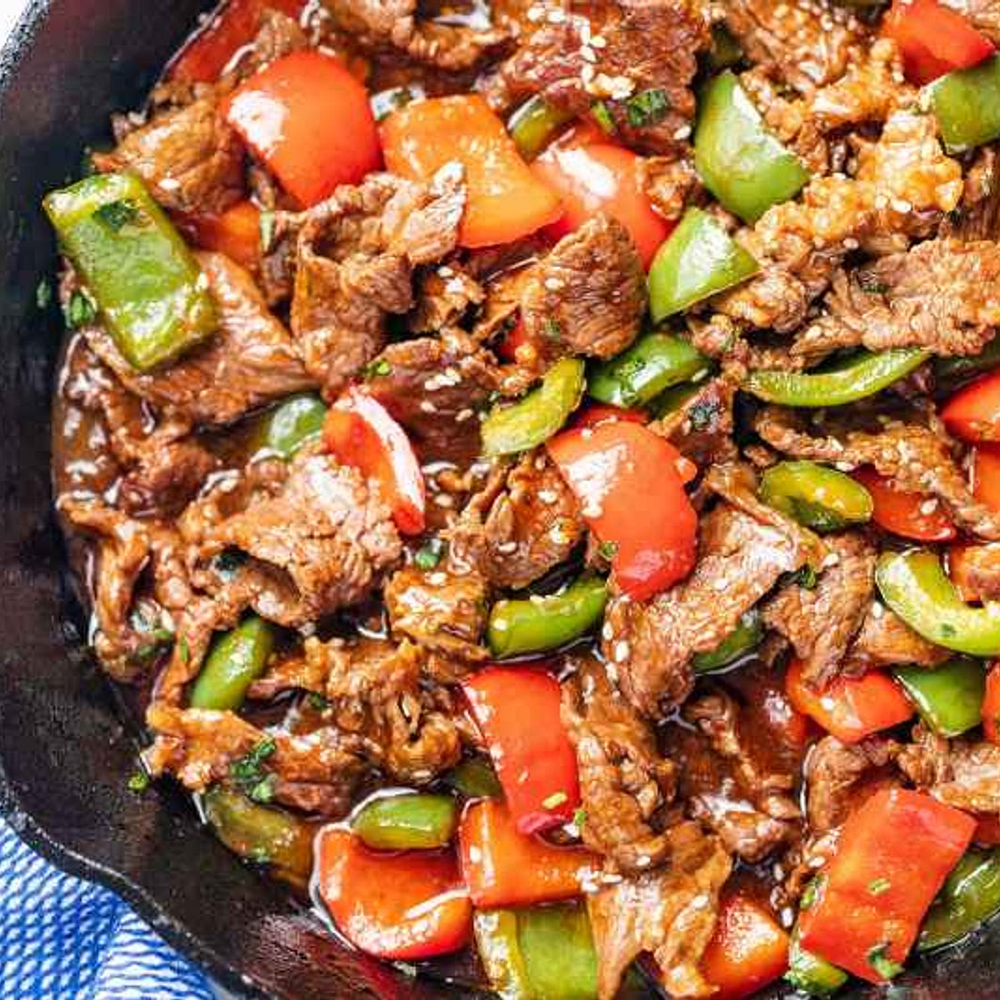 15-Minute Pepper Steak Stir-Fry