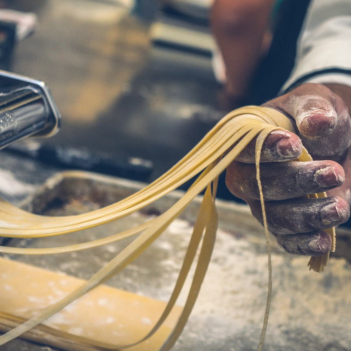 Pasta from scratch