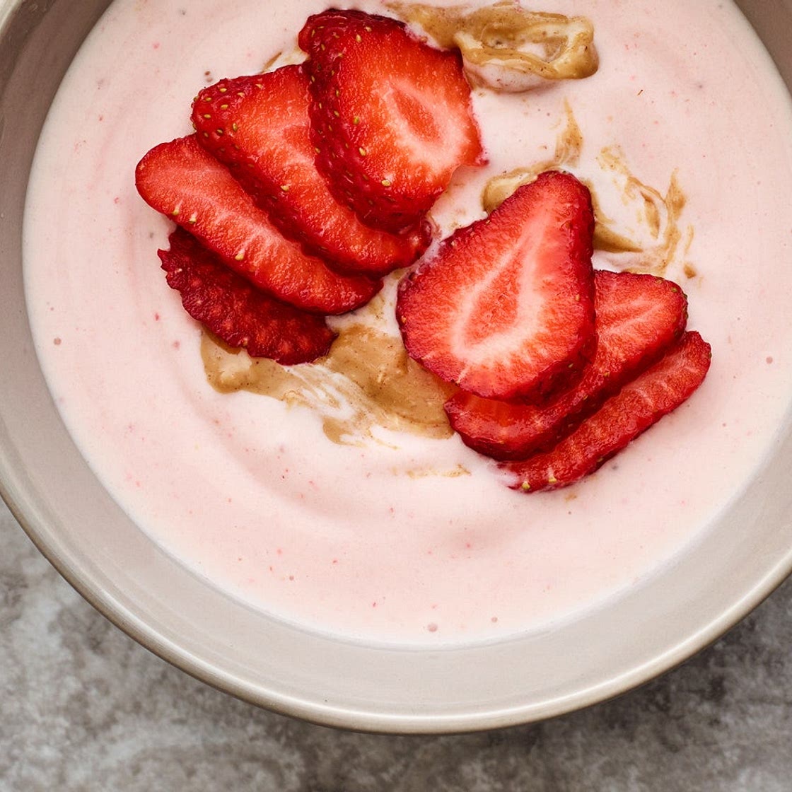 4-Ingredient PB&J Smoothie Bowl