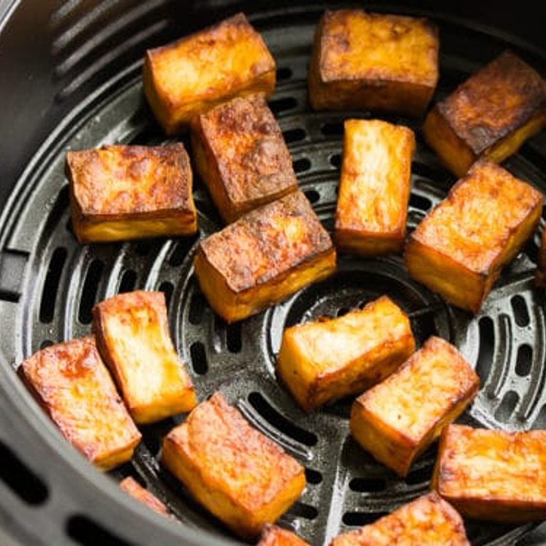 Air Fryer Tofu - Crispy & Flavorful!