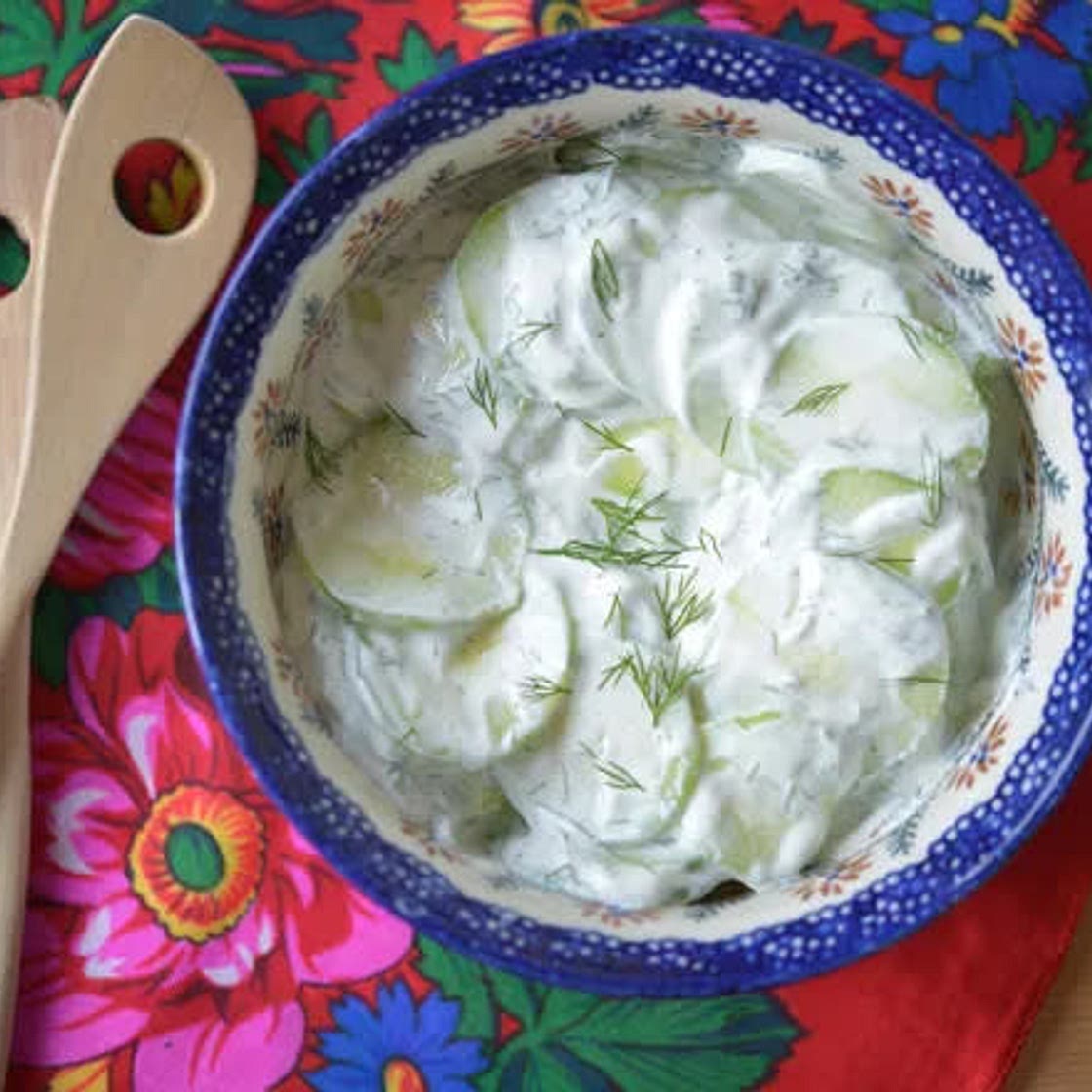 Polish salad Mizeria