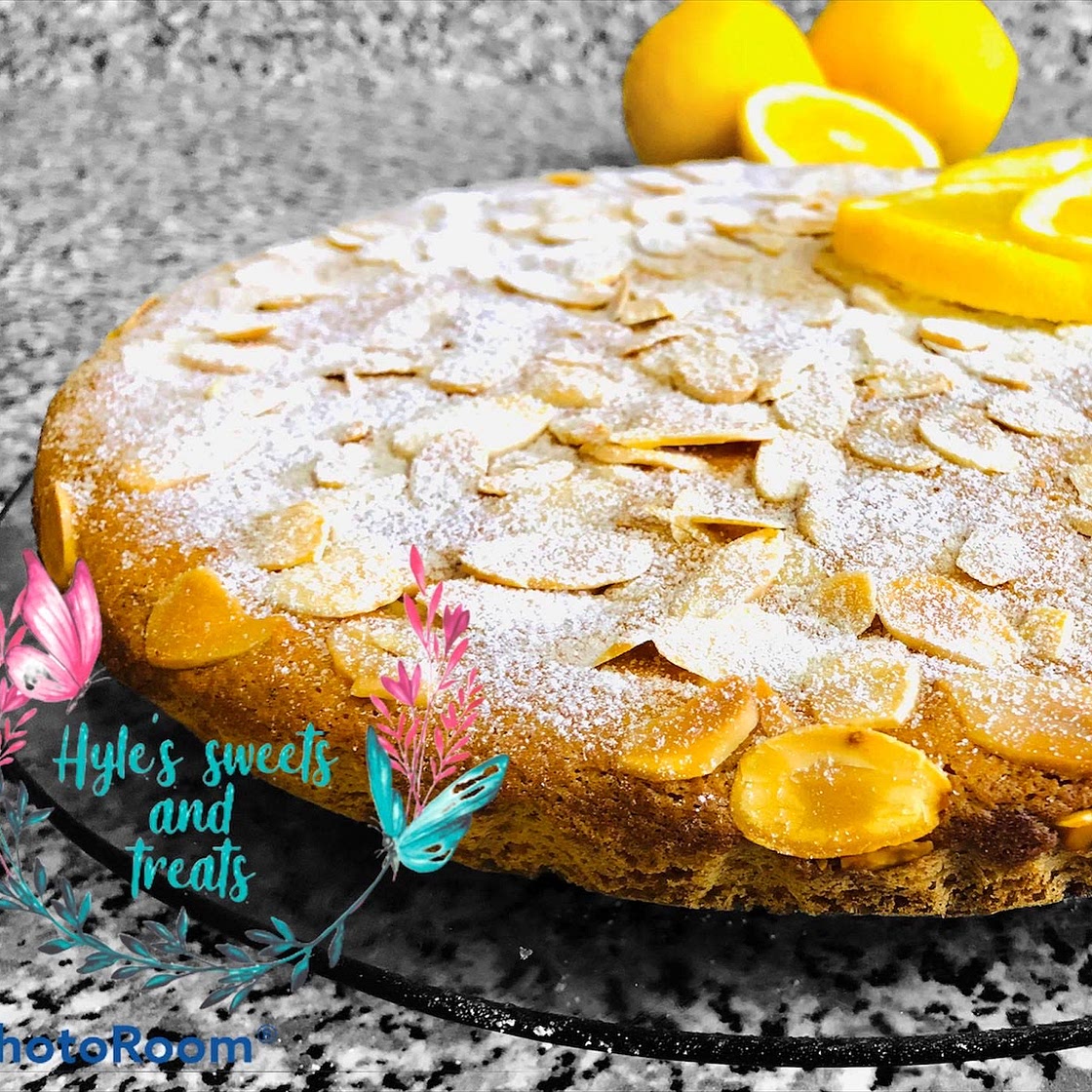 Almond Lemon Cake Gluten-Free Sugar-Free