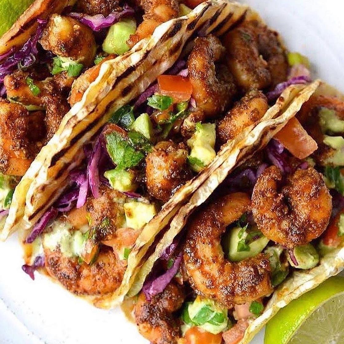 Spicy Shrimp Tacos