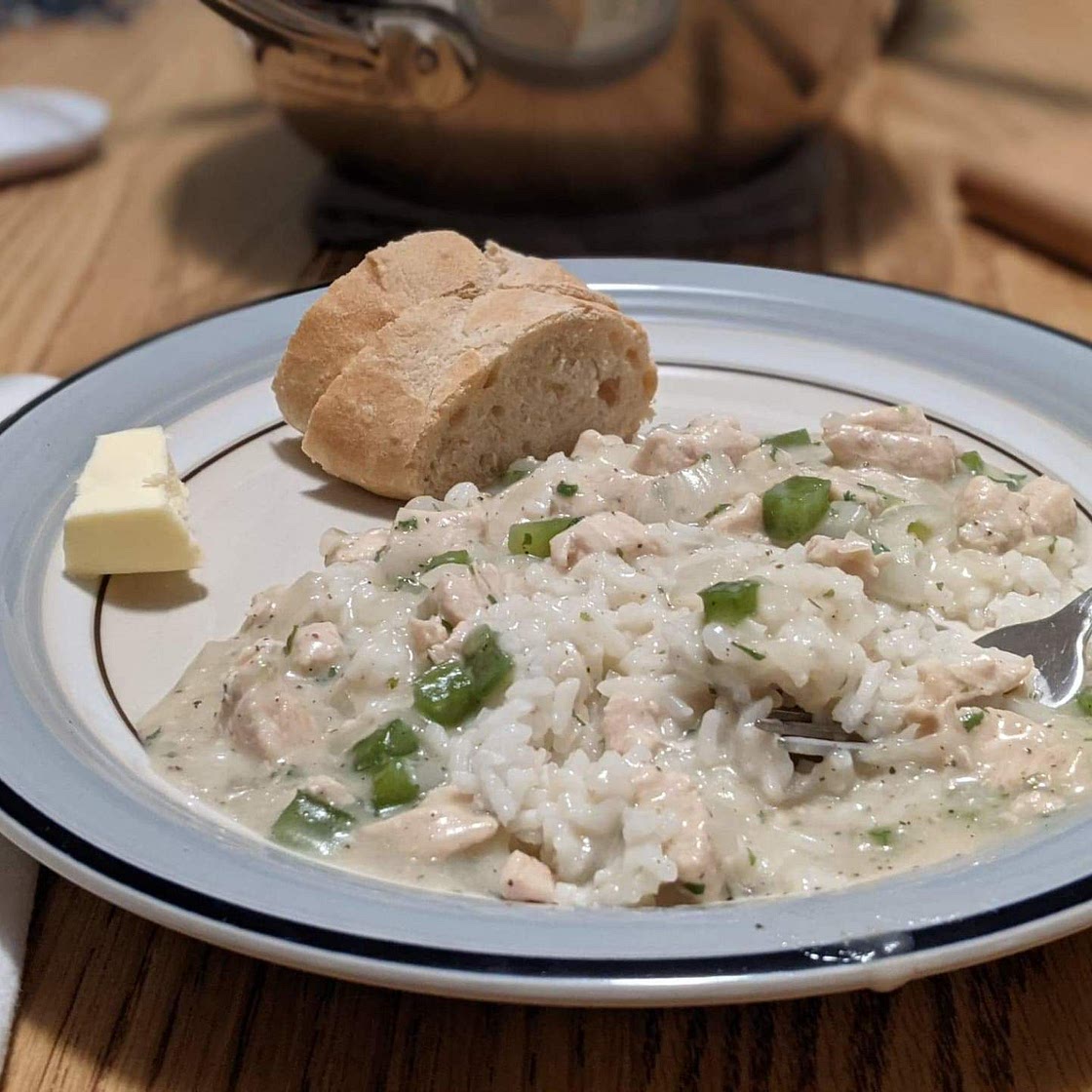 Creamed Chicken (More-with-Less)