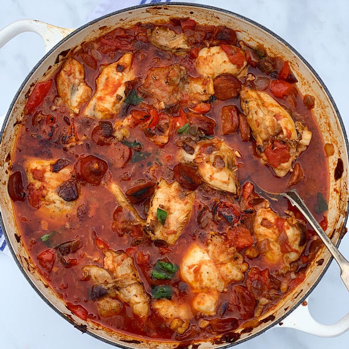 Chicken & Chorizo Stew
