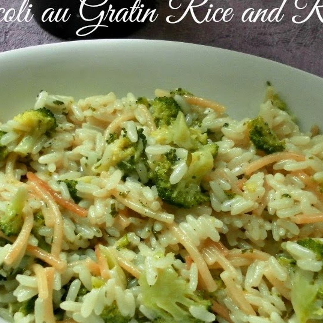Broccoli au Gratin Rice and Roni