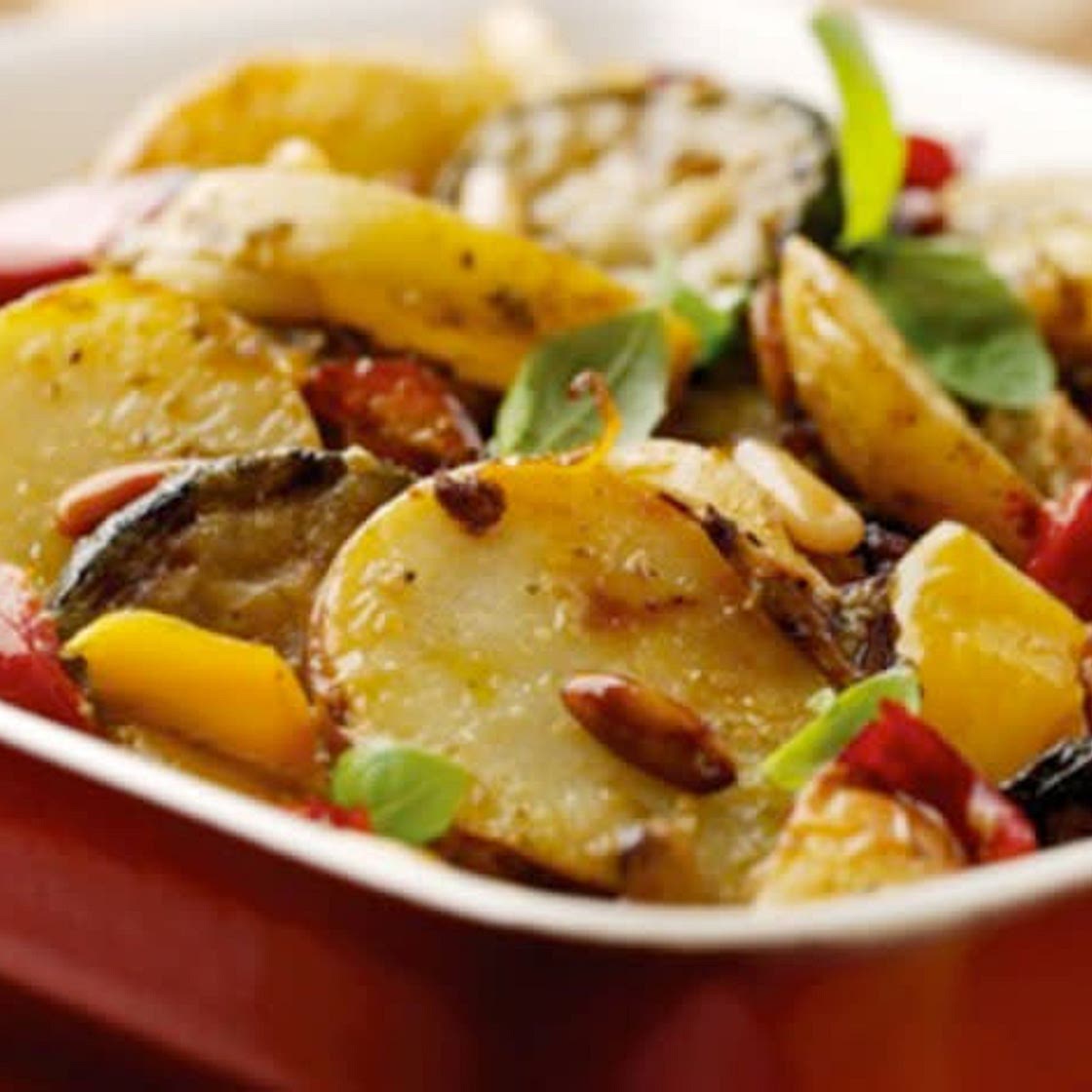 Mediterranean Potato Bake