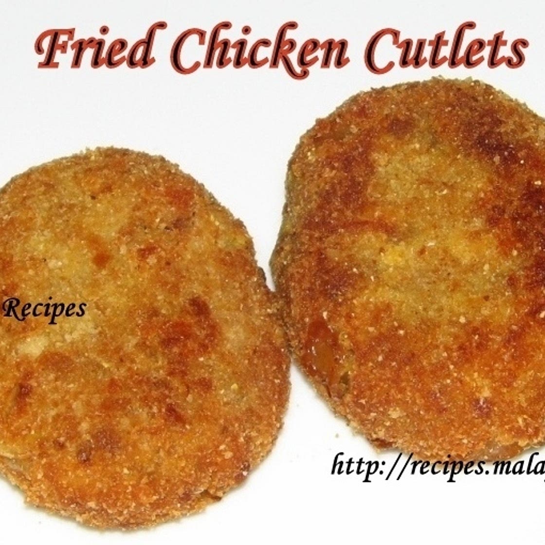 Kerala style chicken cutlet